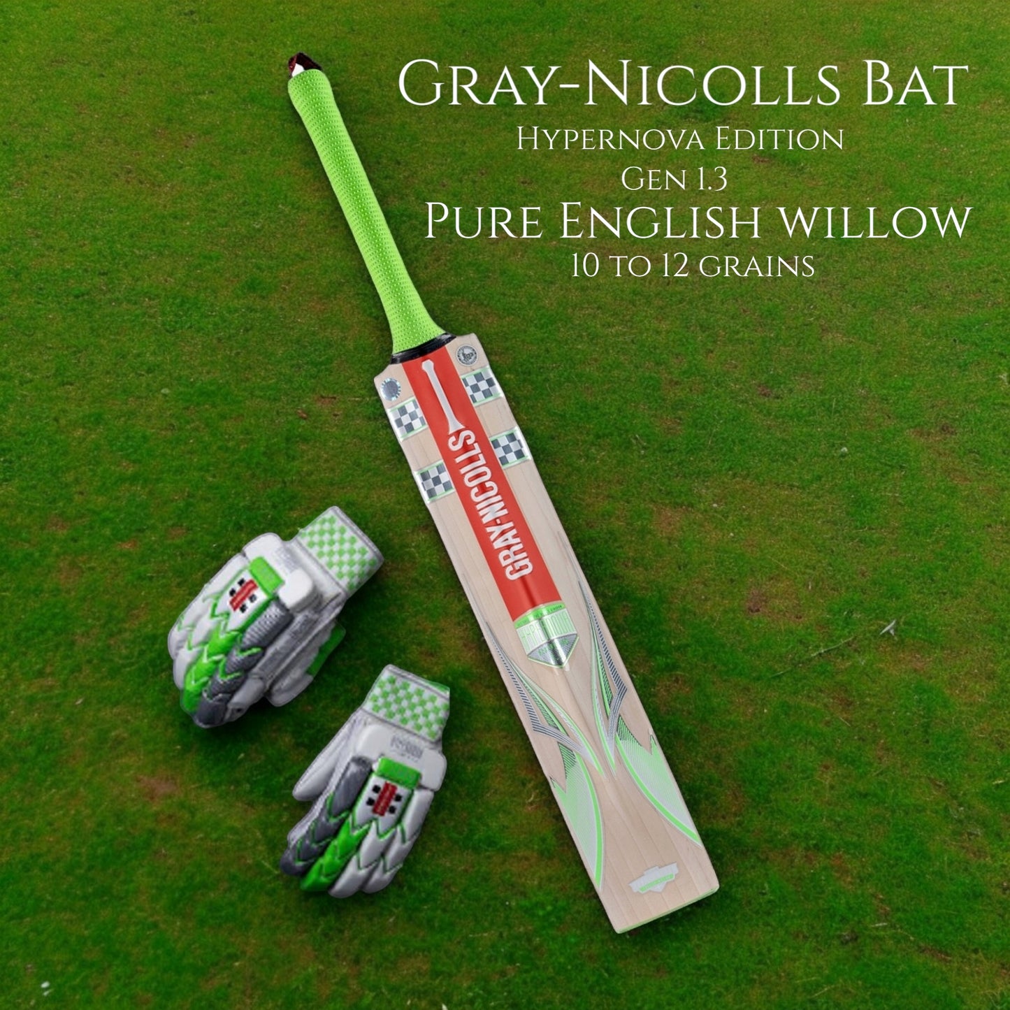 Gray-Nicolls English Willow Hard Ball Bat Hypernova Edition Gen 1.3