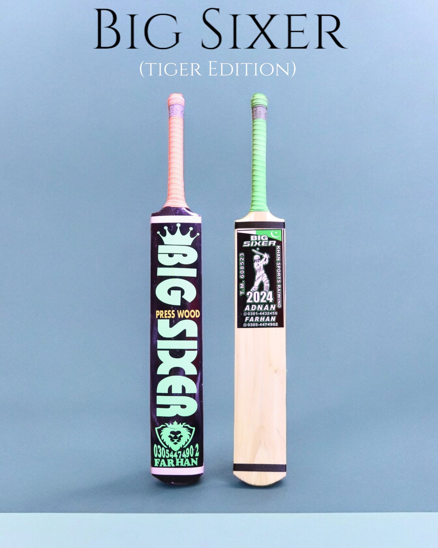 Big Sixer Tiger Edition Rawalakot Bat