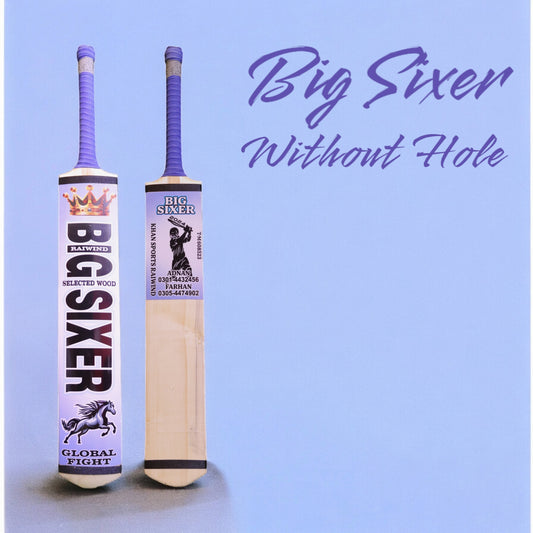 Big Sixer Global Flight  Rawalakot Bat Without Hole